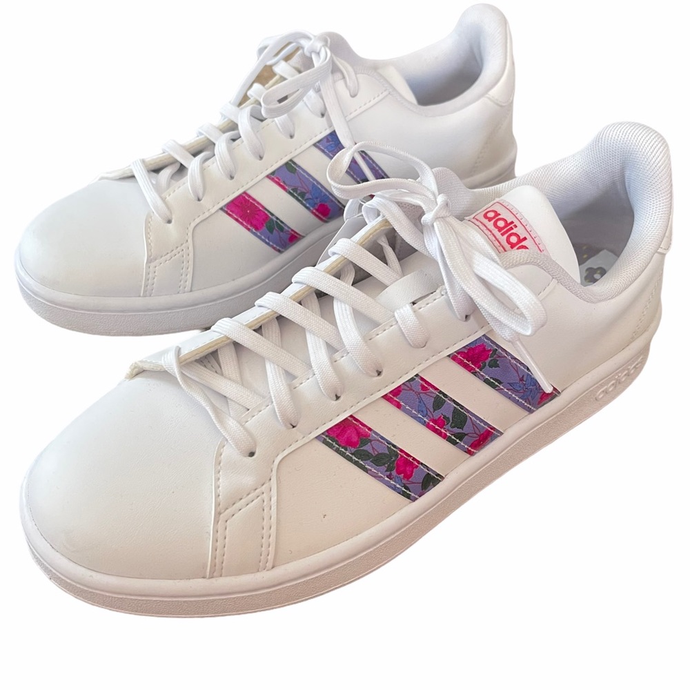Adidas Grand Court Farm Rio Tennis Shoes Size 9.5